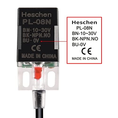 Sensore Di Prossimità Induttivo PL-08N | Rilevamento 8mm, 10-30V DC, NPN NO, Per Automazione Industriale - Foto 4