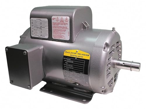 Baldor L1320T General Purpose AC Motor, Single Phase, 145T Frame, Open Enclosure, 2Hp Output, 3450rpm, 60Hz, 115/230V Voltage