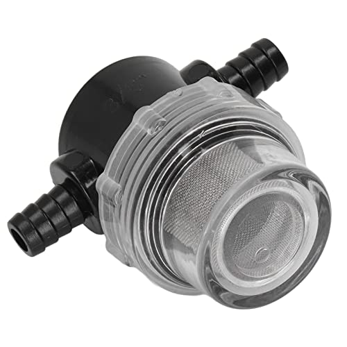 FILTRAGGIO EFFICIENTE, ACQUA PURA: questo filtro per pompa dell'acqua è realizzato con una rete di acciaio inossidabile da 50 mesh, che può efficacemente eliminare le impurità e garantire la qualità dell'acqua pura.È adatto per il di pompa dell'acqua DC 12V, 80 PSI, fornendo una garanzia di filtrazione affidabile per l'irrigazione, la pulizia e altre attività