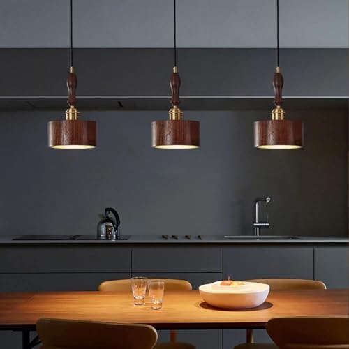Lámpara colgante minimalista de madera para transformar estancias frías en rincones cálidos 7