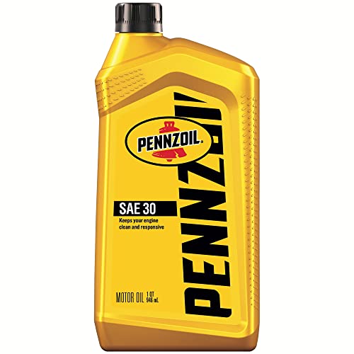Pennzoil 550034991 SAE 30 SN Motor Oil - 1 Quart