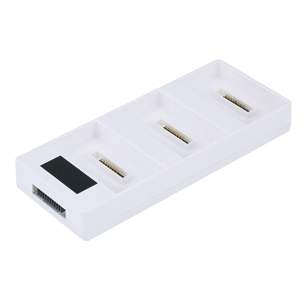 Multi Charging Hub, Digital Intelligent Battery Charger, Fast Charging, Safety Protection, for Drone Users, Outdoor Adventures, Travel, and Home Use