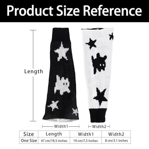 Image of Junely Leg Warmers for Women Kawaii Leg Warmer Baggy Legwarmers