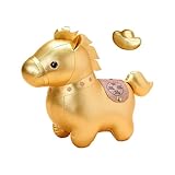 -Maskottchen-Softie – Chinesische Neujahrsfigur, Pferdetier-Schlüsselanhänger, Erinnerungstier-Souvenirartikel, Bezaubernde Büro-Schreibtisch-Auto-Innendekoration | Mode Für College-Studenten Un