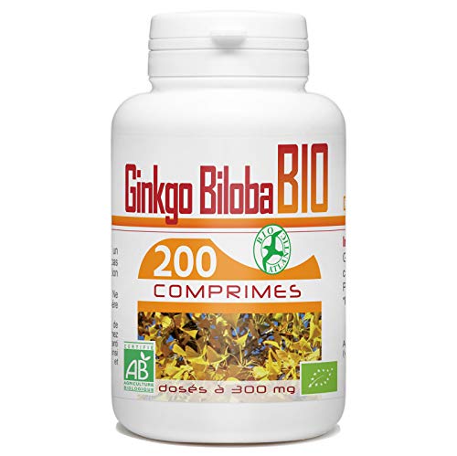 Ginkgo Biloba Bio 300mg - 200 comprimés Cover