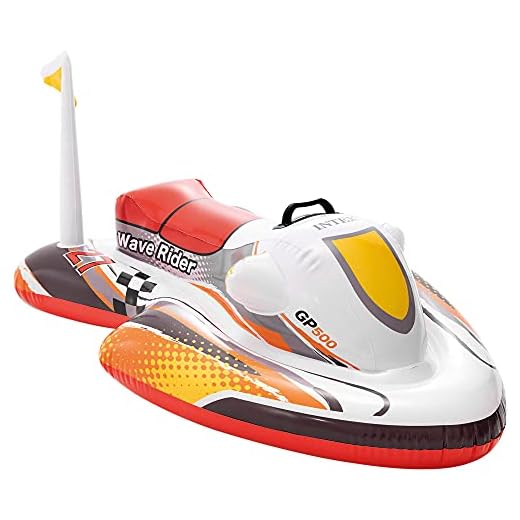 Intex 57520NP - Moto acuática hinchable para niños 117 x 77 cm