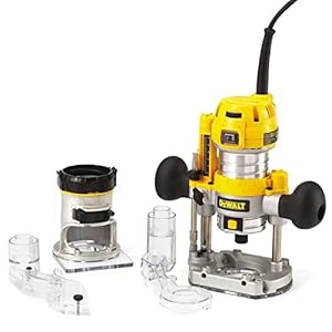 DeWalt D26204K-QS Elettrofräse mit Tauchfunktion