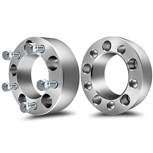 GDSMOTU 5x114.3 Wheel Spacers, 5x4.5 for Ford for Explorer for Mustang for Crown Victoria, for Jeep for Comanche for Liberty for Wrangler, 2Pcs 2inch Car Spacers with 1/2