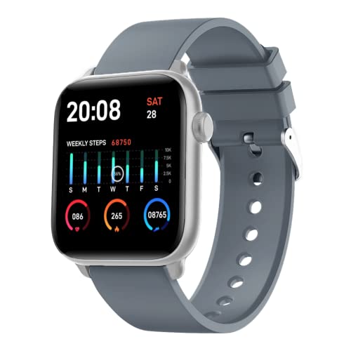 XPLORA XMOVE Tracker d'activité et de Fitness - Moniteur de fréquence Cardiaque, Moniteur de Sommeil, Modes de Surveillance Sportive, étanchéité IP68, podomètre, Fonctions Smartwatch - Gris Cover
