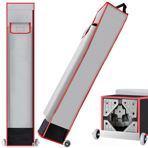 Eurmax USA Heavy Duty Wheeled Roller Bag Pop up Canopy Tent Universal Rolling Storage Bag for 10x10 Canopy Instant Tent (Grey)
