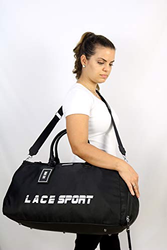 Bolsa Esportiva Tipo Mala Academia e Viajem Premium (Preta)