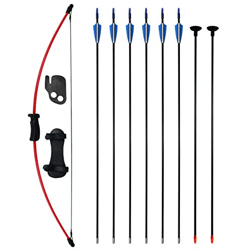 SinoArt Bow and Arrow Set for Teens Outdoor Sports Game Hunting Gift Archery