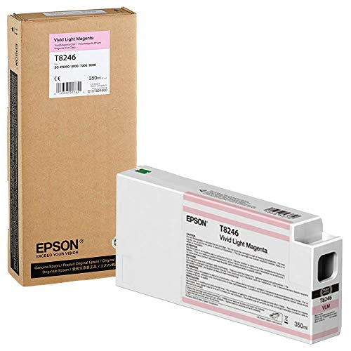 Epson UltraChrome HD Ink Cartridge - 350ml Vivid Light Magenta (T824600)