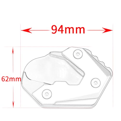 R1300GS Adventure 2024 béquille instable solution élargisseur CNC