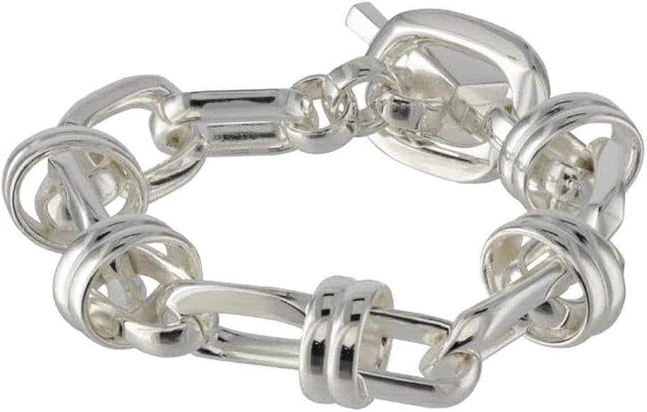 Amazon.co.jp: [サンローランパリ] ブレスレット メンズ DECO RING 