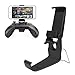 Xbox One Controller Holder, Xbox Phone Mount, Foldable Controller Mobile Phone Holder/Smartphone Cellphone Clamp/Clip for Xbox One/S/X/SteelSeries Nimbus/Stratus XL/Steam Controllers