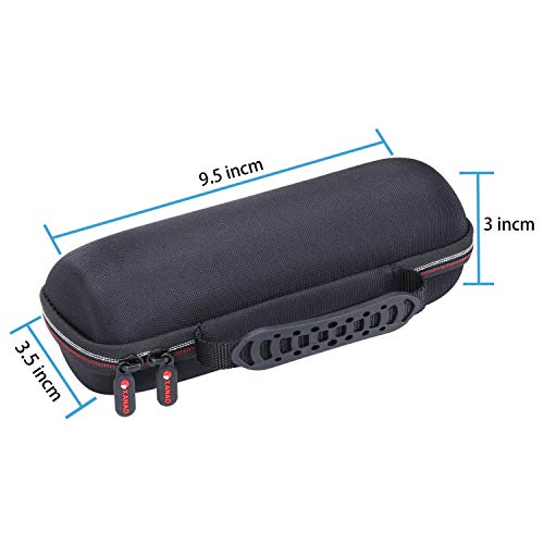 Image of XANAD Case for JBL Flip 4 /3 or Flip Essential 2 /1 or JBL Grip or Sonos Roam 2 /1 Waterproof Portable Speaker, Black