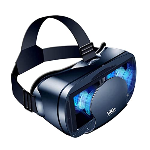 Casque VR pour smartphone avec lunettes 3D réglables et télécommande