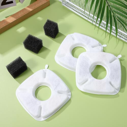 Filtros para fuente de agua para mascotas SEWACC 12 sets miniatura 4