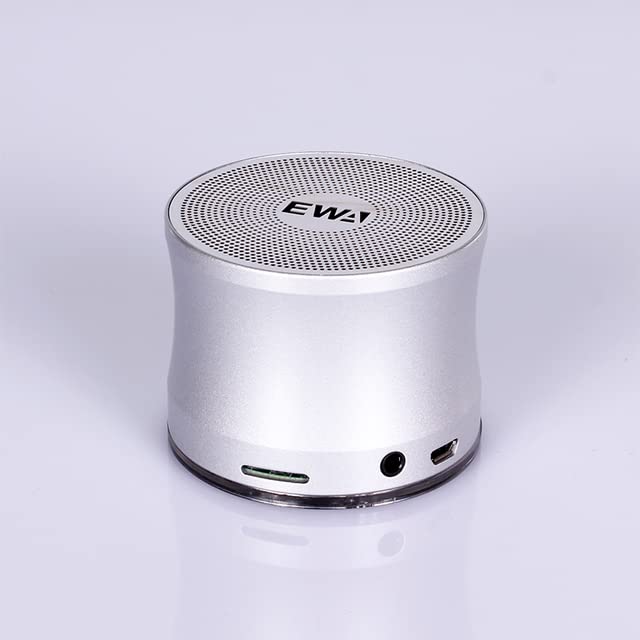 Electronics - EWA 109PRO Bluetooth Speaker Portable Metal HIFI Speakers Т𝖶Ѕ Wireless Music Player Strong Sound Card Play Speaker (Silver)