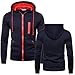 HUBGFEQ Racing Motocross 2025 Men's New Zipper Hoodies Coats Casual Sweatshirts Tracksuit Jacket Clothing -1-XXXL
