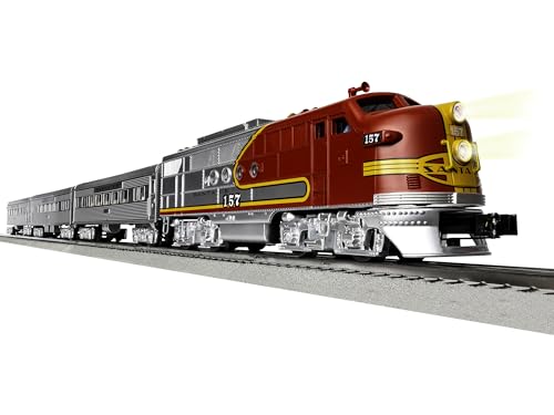 Lionel Santa Fe Super Chief Electric O Gauge 5.0 Bluetooth Train Set with Remote