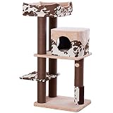 PetPals Countryside & Rustic Design Heavy-Duty Cat Tree, Farm & Western Style Large Cat Tower – Cowb