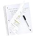 Five Star Spiral Notebook, 1 Subject, Wide Ruled Paper, 10-1/2