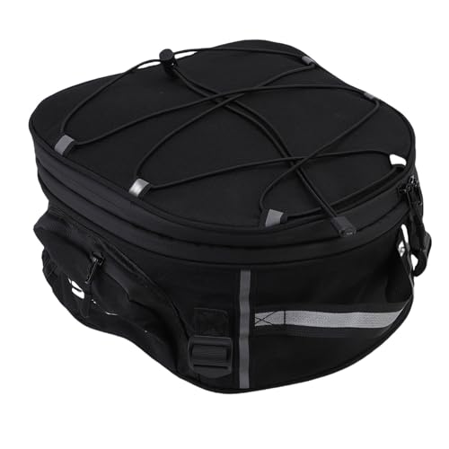 Asixxsix Alforja para Motocicleta, Bolsa Trasera con Cubierta Impermeable y Bandas Reflectivas para R1200GS LC Adventure miniatura 1