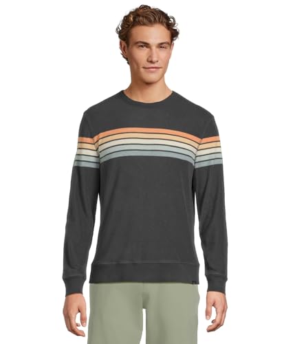Faherty mens Cabana Towel Terry Crewneck