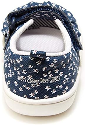 Stride Rite Girls Felicia Mary Jane Flat, Chambray Floral, 6 Toddler | Image 2