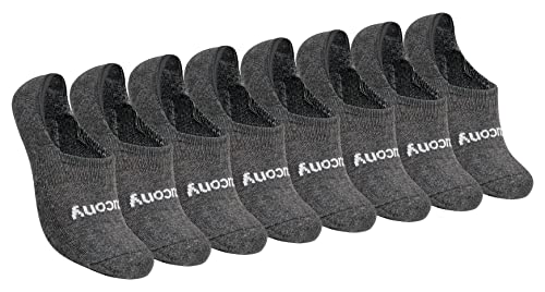 Image of Saucony Women's No Show Cushioned Invisible Liner Socks (8, 16 Pairs)