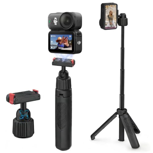 Image of ZORBES 40cm Selfie Stick Tripod Stand for Osmo Action 6 & Nano Accessories | Hands-Free Shooting, Selfie Stick and Tripod Modes, Compatible with DJI Osmo Action 6 and Nano Accessories