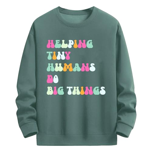 Helping Tiny Humans Do Big Things Sped Teacher Sweatshirt, Helping Tiny Humans Do Big Things Sweatshirt Unisex