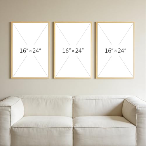 Thalasse Abstract Wall Art Bedroom Framed 3D Cream Brown 16x24 In by Thalasse - Used condition - Image 8