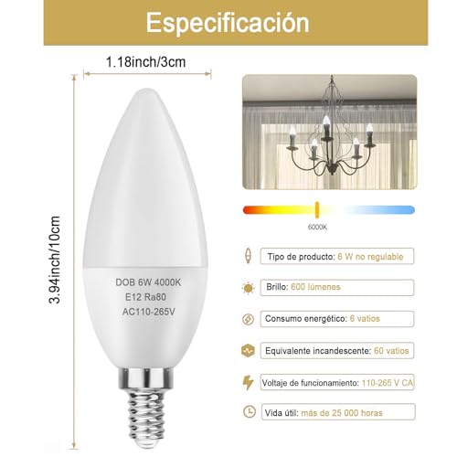 Lámparas LED tipo vela 29 Imagen adicional