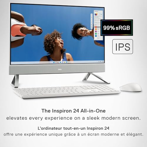 Nextgenoem Inspiron 5420 All In One Desktop - 23.8-Inch Fhd 60 Hz Display, Core I5-1335U Processor, 16Gb Ddr4 Ram, 1Tb Ssd, Intel Iris Xe Graphics thumb #2