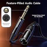 Cable Matters Kabel męski na męski 6,25 TRS do XLR
