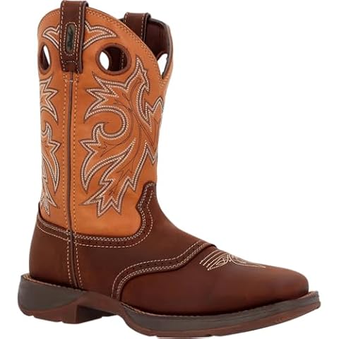 Durango Men's Rebel Db4442 Traditional Cowboy Boots, Brown/Tan, 10.5 Cover