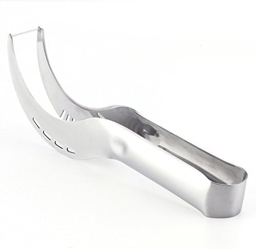 Heniken Premium Stainless Steel Watermelon Slicer,Perfect Fruit Slicer Tongs and Server,Rust-proof Melon Cutter