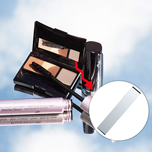 Nuanchu 3/8 X 2 Inch Mirror Mosaic Tile Rectangular Small Mosaic Mirrors Diy Craft Mirrors Decorative Glass Mirrors For Household Wall Ceiling Decorations (100 Pieces) #TOP3