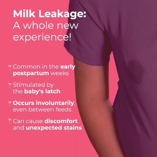 Image of Nua Disposable Nursing Breast Pads | Pack of 18 Disposable Pads | Soft & Breathable | Leak Protection During Breastfeeding | Discreet & Comfortable Fit | Ultra - Absorbent | 100% Toxic-Free | Safe for Mom & Baby | Nursing pads for breastfeeding | Breast pads for leaking milk |