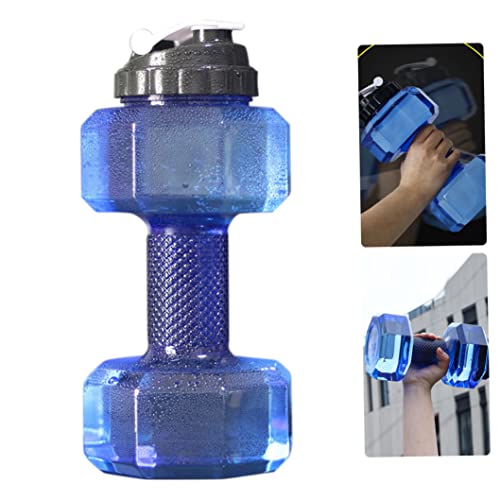 Contenedor de agua con forma de mancuerna de 2,2 l para evitar deshidratación 6