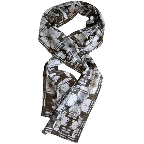 Silk Georgette Scarf, 9