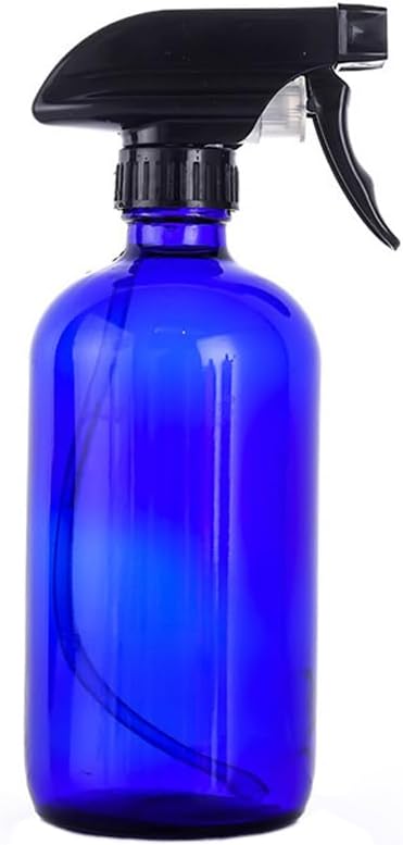 VASANA 500ML Empty Spray Bottles Water Spray Bottles with Adjustable Spray Head Refillable Leak Proof Trigger Sprayer for Cleaning Gardening Plant Misting Hair Beauty(Blue)