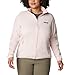 Columbia Women's Sweater Weather Full Zip, Dusty Pink Heather, Medium