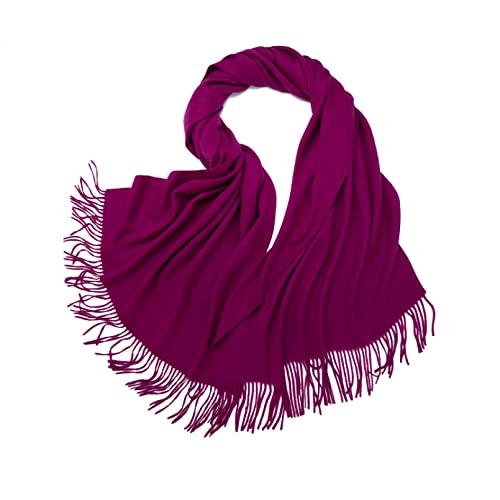 Châle en cachemire femme écharpe douce 200x70cm pour l'hiver