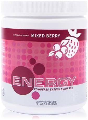 Pure Energy with Wheat Grass Mixed Berry Sugar-Free Powder Mix Dietary Supplement Net Wt. 9.5 oz (270g)
