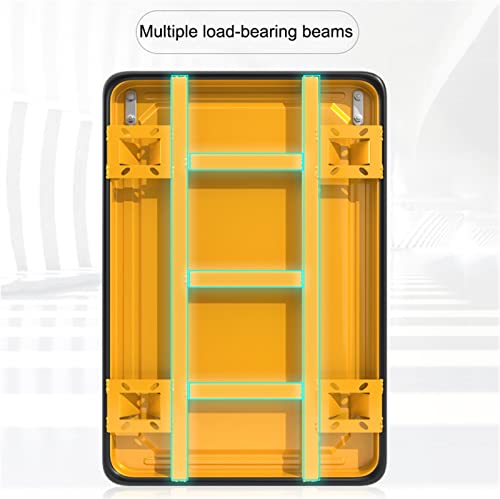 Carretilla plegable de plataforma resistente con ruedas miniatura 4