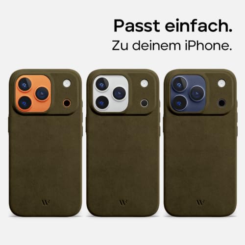 Coque en cuir iPhone 17 Pro extra fine pour éviter les rayures - 3